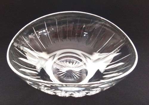 Stuart  Crystal  Oval  Bowl
