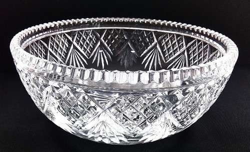 Stuart  Crystal  Heavy Cut Bowl
