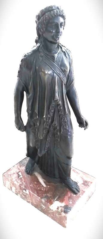 Bronze  Figure on Marble Base