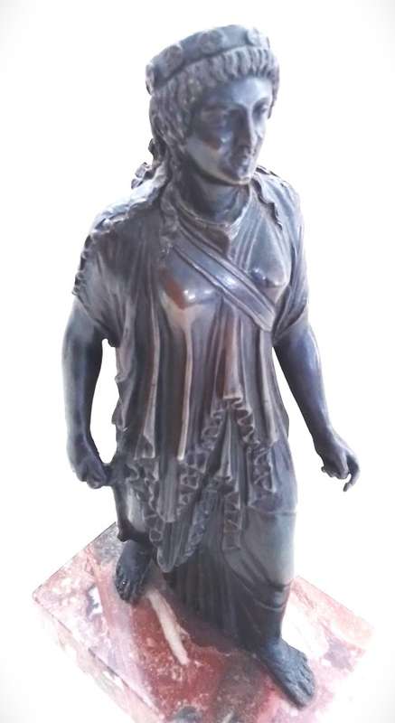 Bronze  Figure on Marble Base