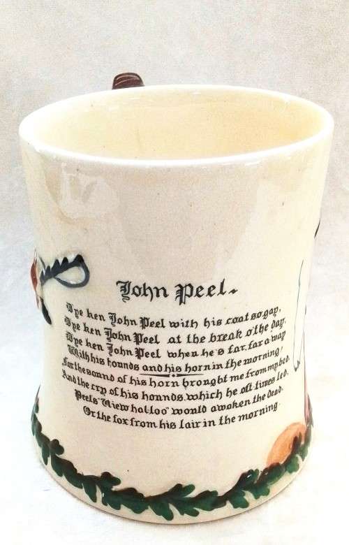Crown Devon  Fieldings  Musical Mug  -  John Peel