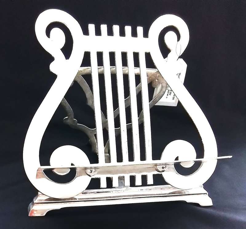 Silver Plated  Sheet Music  Stand