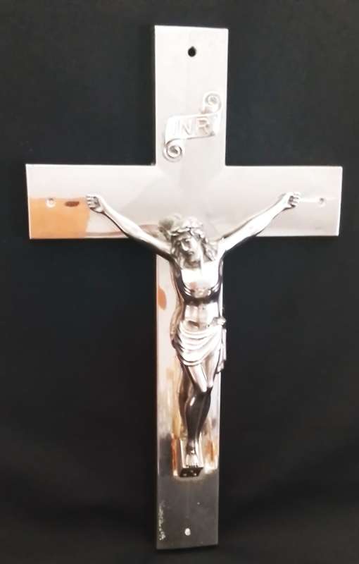 Silver  Plated  Crucifix