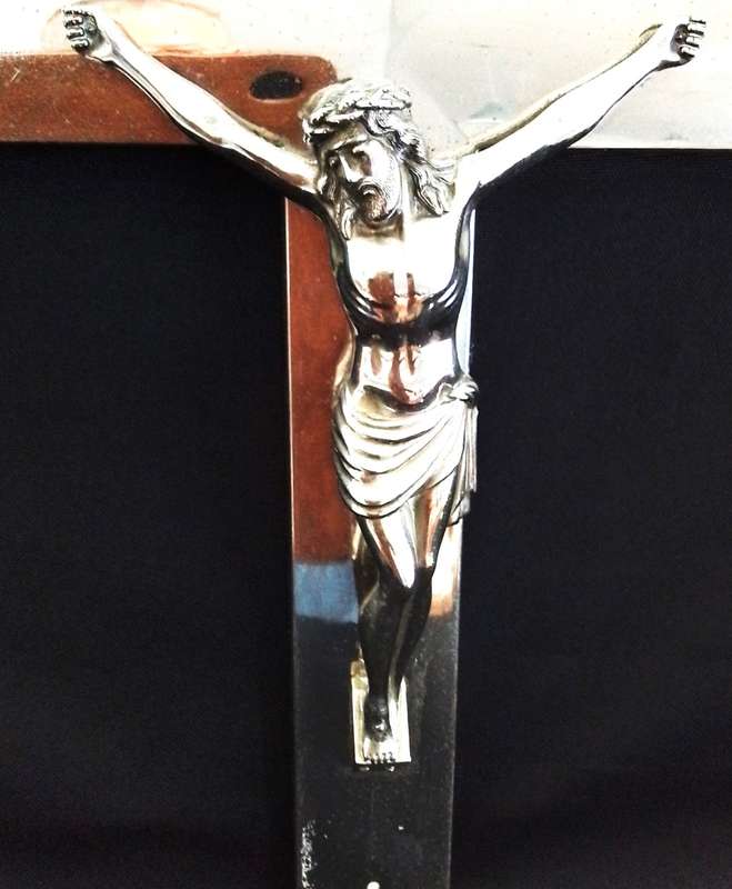 Silver  Plated  Crucifix