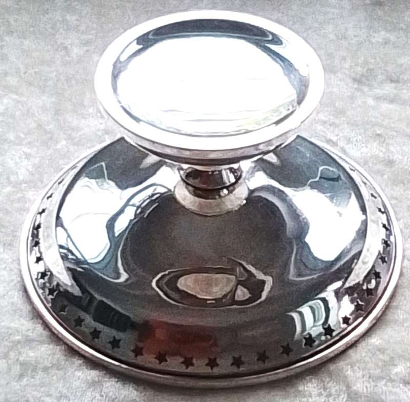 Birmingham  1931  -  Pierced  Footed  Bowl