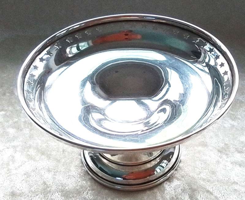 Birmingham  1931  -  Pierced  Footed  Bowl