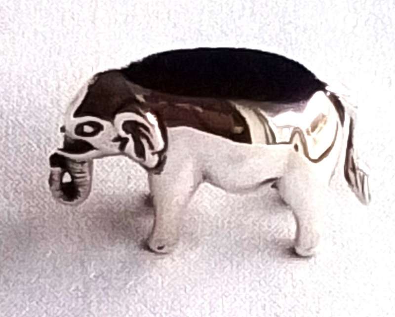 Sterling  Silver  -  Elephant  Pin  Cushion