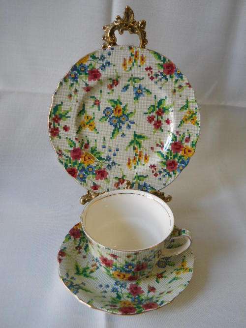Royal Winton ''Queen Anne'' Trio.