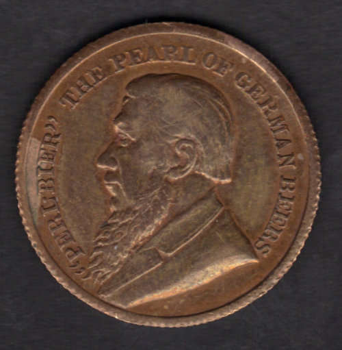1 Pound 1896 Imitation Sovereign Paul Kruger coin - as per scan