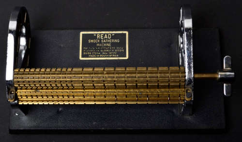 Vintage Read Pleaters Smocking Machine Metal Body - Made in South Africa