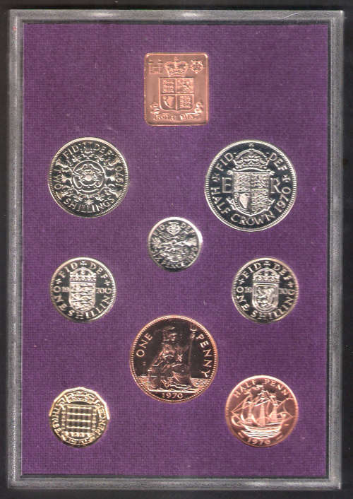 Great Britain Proof Set 1970 - as per scan