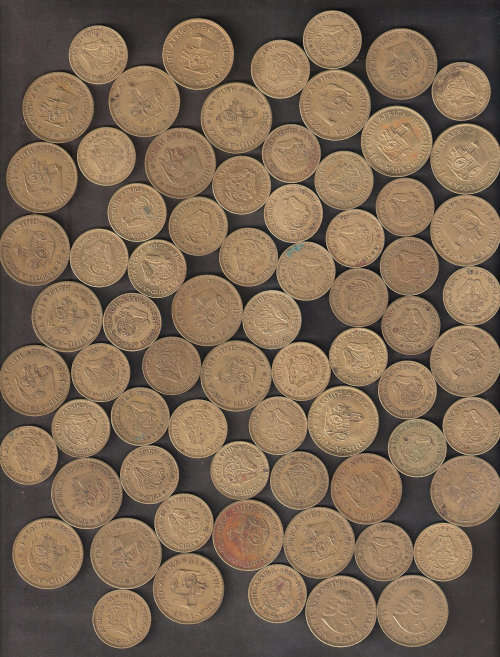 RSA  500grams of half and one cents - as per scan