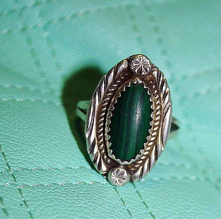 Vintage Bohemian Stone Ring