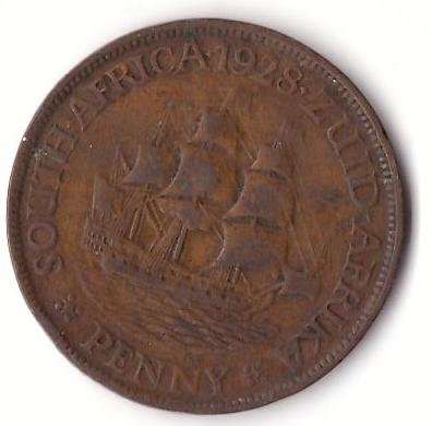 SOUTH·AFRICA· 1928 ·ZUID·AFRIKA  1d - ONE PENNY- as per scan