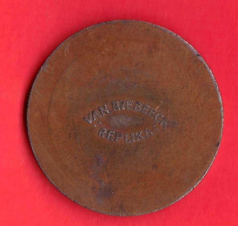 Van Riebeeck Coffee replica Brittania 1797 - as per scan