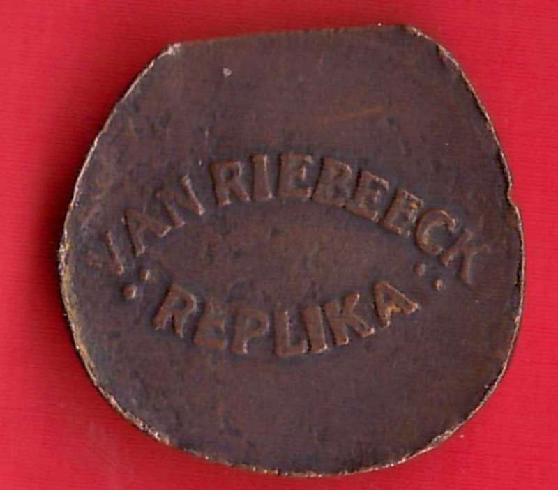 Van Riebeeck Coffee replica 1 Tuiver 1783 - as per scan
