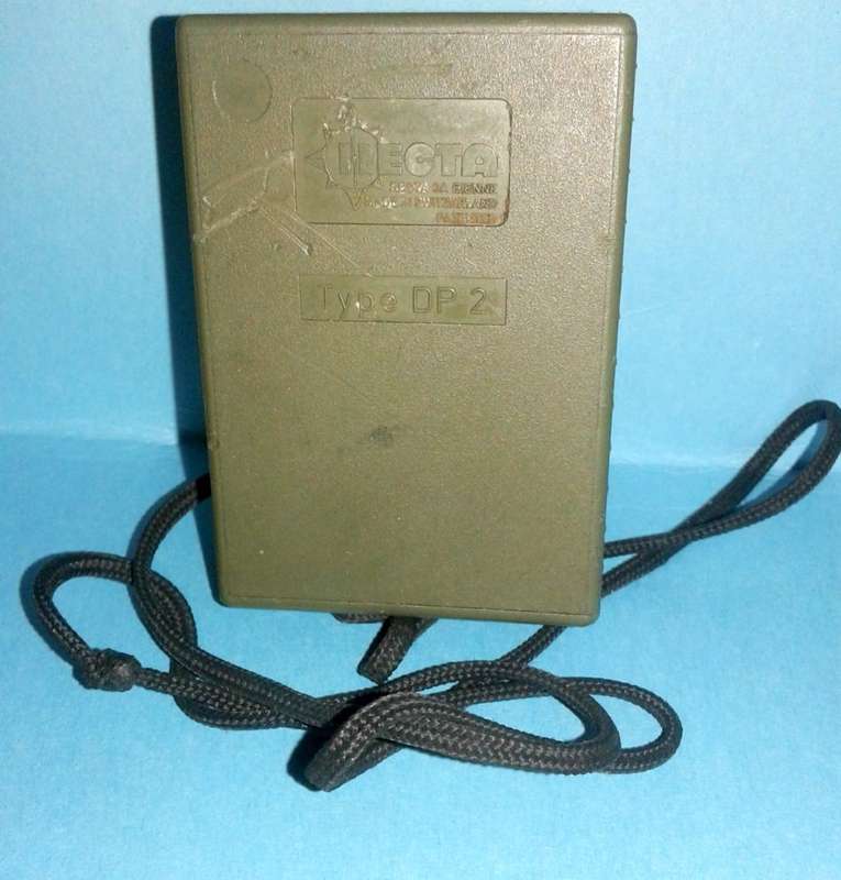 Vintage Recta Type DP2 Swiss Army Compass Mirror