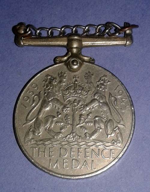 WW2 The Defence Medal Awarded to C276959 J. DOUGLAS