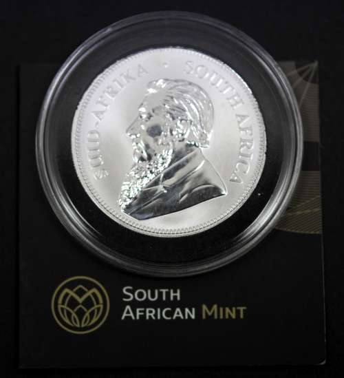 2017 1 oz Silver PU Krugerrand with 50 year anniversary mintmark