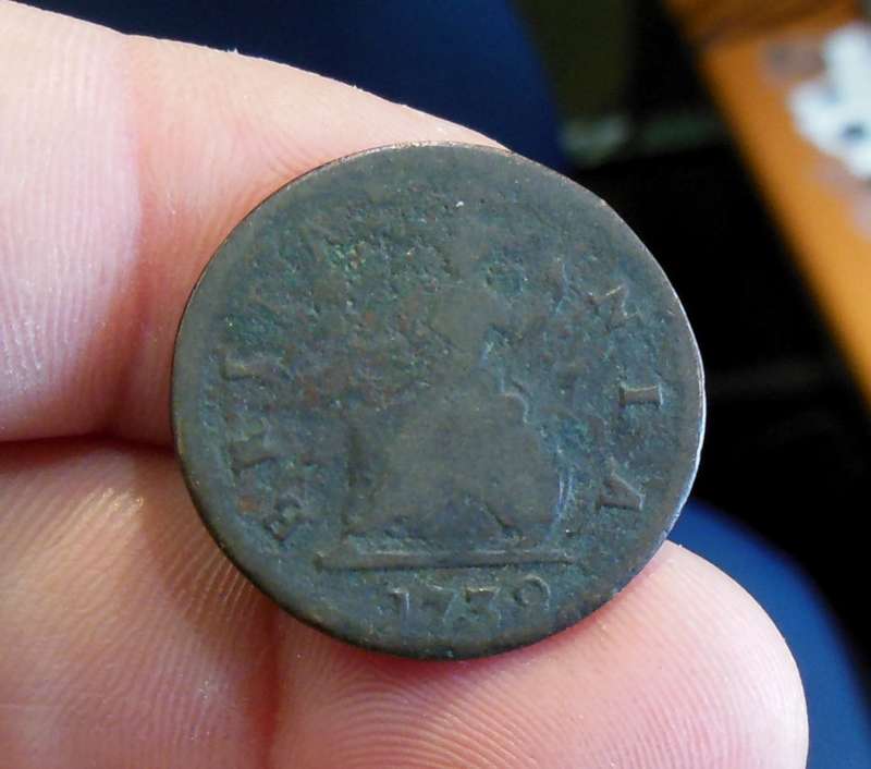 *CRAZY R1 START* Great Britain Farthing 1732 - King George II