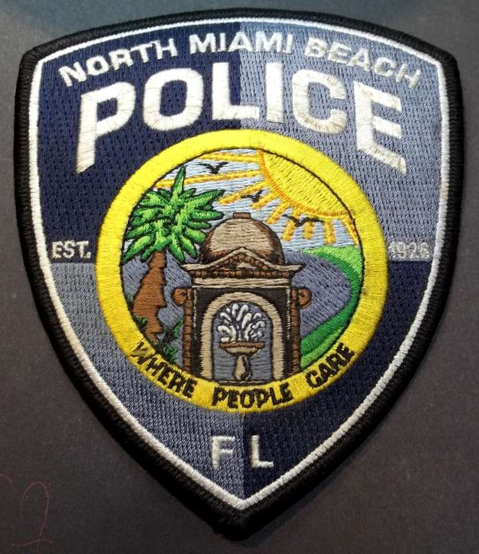 *CRAZY R1 START* North Miami Beach Police material badge