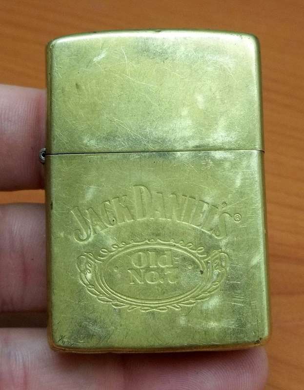 *CRAZY R1 START* Jack Daniel's, Old no.7, ZIPPO lighter - made in USA