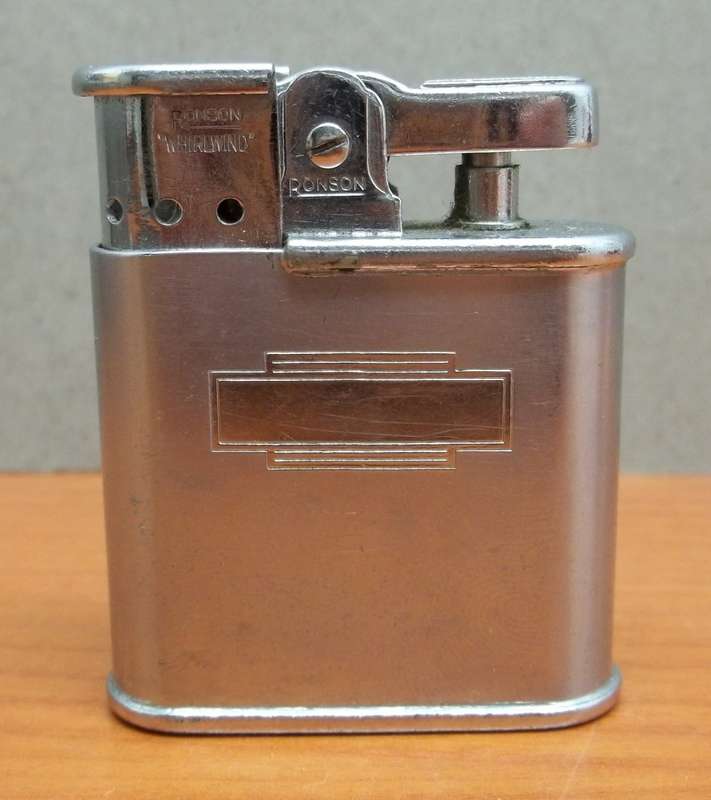 *CRAZY R1 START* Vintage RONSON Whirlwind lighter - made in England