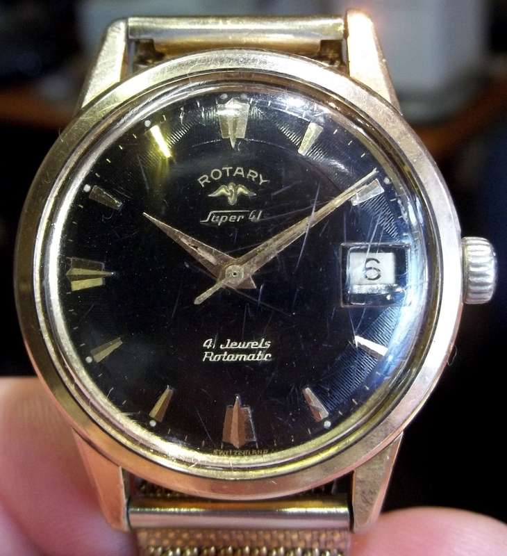 *CRAZY R1 START* ROTARY Super 41 automatic men's dress watch