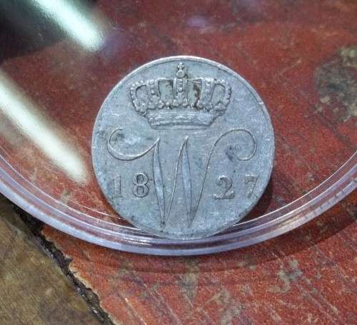*CRAZY R1 START* Netherlands 5 Cents 1827 - William I