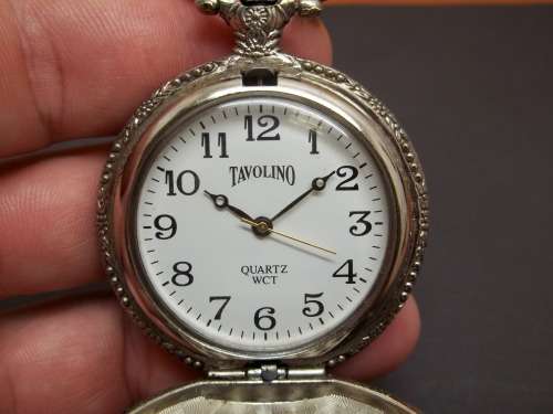 *CRAZY R1 START* TAVOLINO Quartz WCT pocket watch with 'Hawk' design