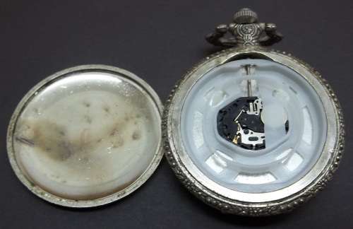 *CRAZY R1 START* TAVOLINO Quartz WCT pocket watch with 'Hawk' design