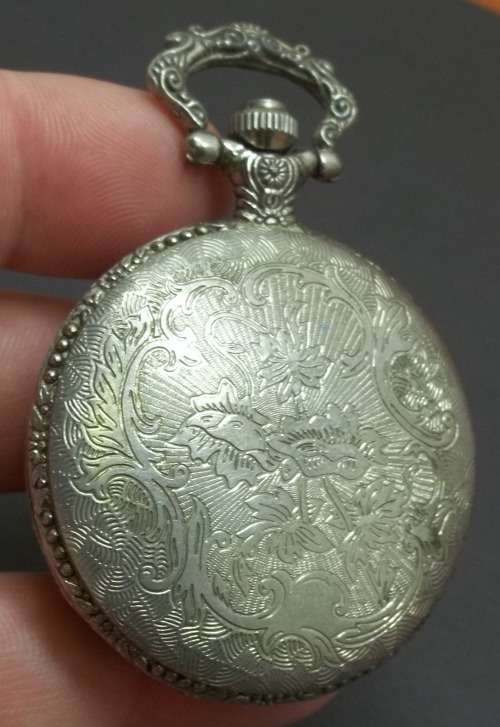 *CRAZY R1 START* TAVOLINO Quartz WCT pocket watch with 'Hawk' design