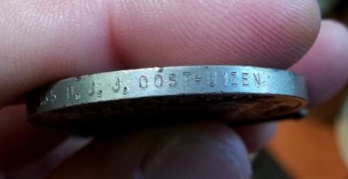 *CRAZY R1 START* WWII British Defence Medal awarded to DJJ Oosthuizen 582135