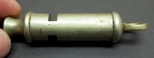 *CRAZY R1 START* WWI 1915 whistle by J Hudson & Co, BIRMINGHAM