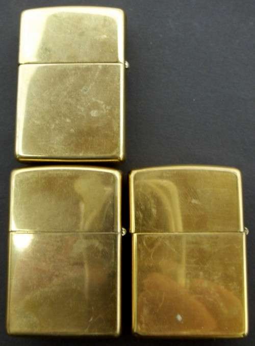*CRAZY R1 START* 3x Zippo Lighters from the 1995 Mysteries of the Forest collection