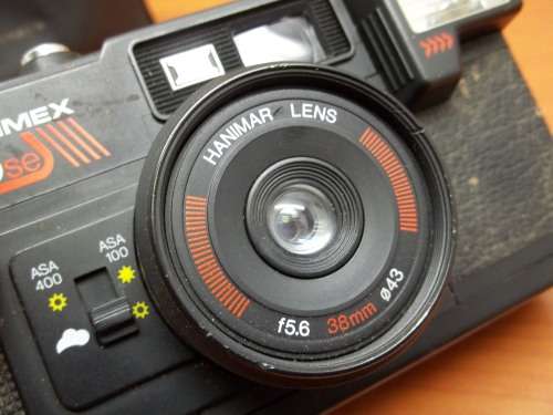 *CRAZY R1 START* Vintage Hanimex 35se camera