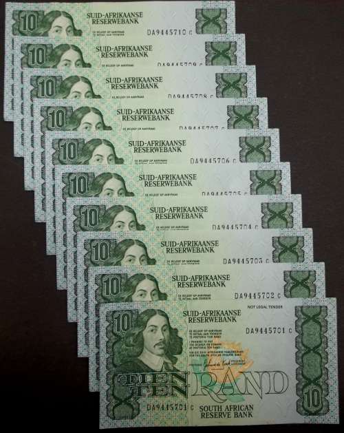 *CRAZY R1 START* SA R10 late 1980's - 10 notes in sequence