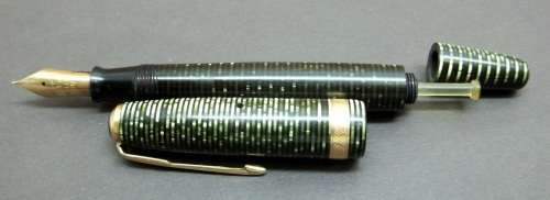 *CRAZY R1 START* 1940's PARKER Vacumatic fountain pen with 14ct nib