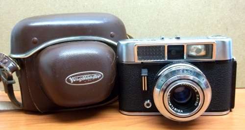*CRAZY R1 START* 1960's Voigtlander VITO CLR in leather casing *as new*