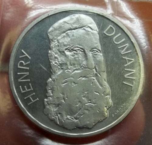 *CRAZY R1 START* Switzerland 5 Francs 1978 - Henry Dunant Commemorative