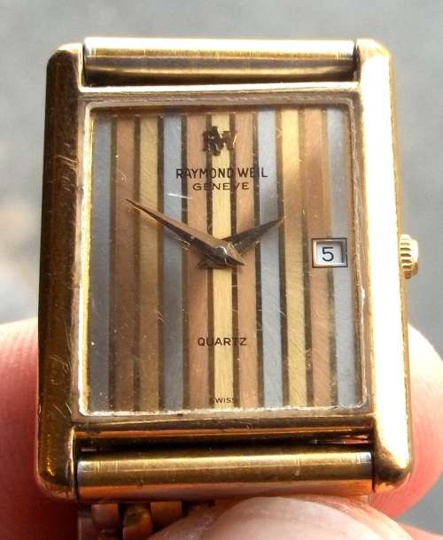 *CRAZY R1 START* Raymond Weil Quartz Gold ladies watch - For Restoration/Parts