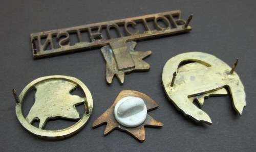*CRAZY R1 START* SADF Infantry Battalion - Dog Centre group of badges