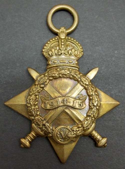 *CRAZY R1 START* WWI 1914-15 Star awarded to PTE CA Ludik 18th M.R.(Griqualand West Ruiters)