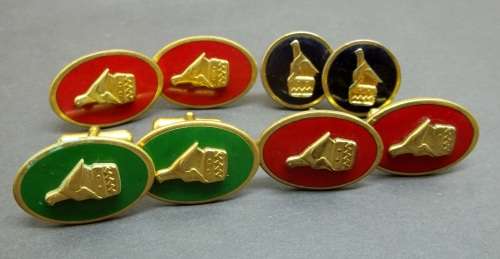 *CRAZY R1 START* 4 Sets of Zimbabwean cufflinks