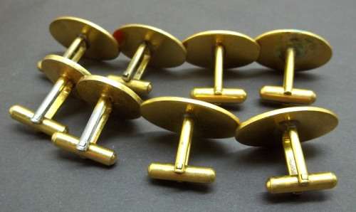 *CRAZY R1 START* 4 Sets of Zimbabwean cufflinks