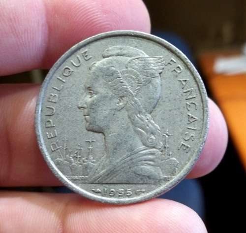 *CRAZY R1 START* Reunion 5 Francs 1955