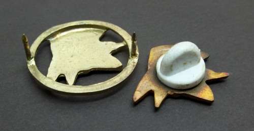 *CRAZY R1 START* SADF Infintry Battalion - Dog Centre badges
