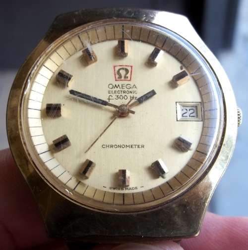 *CRAZY R1 START* OMEGA Electronic f300hz men's watch - For Restoration/Parts