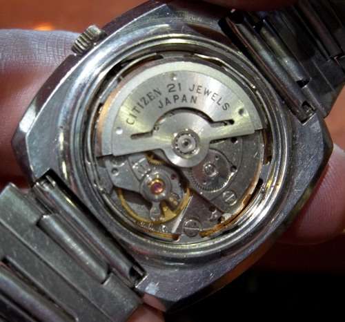 *CRAZY R1 START* CITIZEN Automatic Day/Date men's watch - For Restoration/Parts