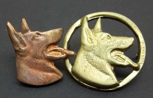 *CRAZY R1 START* SADF Infintry Battalion - Dog Centre badges